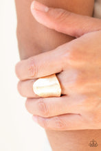 Load image into Gallery viewer, Paparazzi Metro Mirror - Gold Ring
