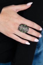 Load image into Gallery viewer, Paparazzi Floral Fancies - Green Ring

