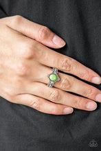 Load image into Gallery viewer, Paparazzi Pricelessly Princess - Green Ring
