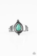 Load image into Gallery viewer, Paparazzi "Mineral Minimalist" Blue Ring Paparazzi Jewelry
