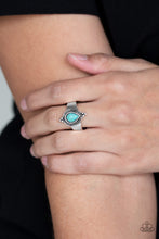 Load image into Gallery viewer, Paparazzi "Mineral Minimalist" Blue Ring Paparazzi Jewelry
