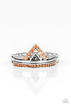 Load image into Gallery viewer, Paparazzi VINTAGE VAULT "Base Over Apex" Orange Ring Paparazzi Jewelry
