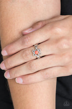 Load image into Gallery viewer, Paparazzi "Vibrant Vibes" Orange  Ring Paparazzi Jewelry
