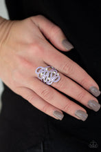 Load image into Gallery viewer, Paparazzi "The Run-Around" Purple Ring Paparazzi Jewelry
