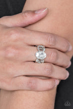 Load image into Gallery viewer, Paparazzi Supreme Bling - White Ring
