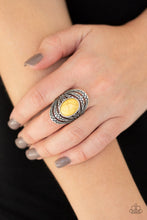 Load image into Gallery viewer, Paparazzi Royal Roamer - Yellow Ring
