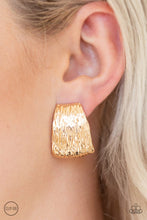 Load image into Gallery viewer, Paparazzi Superstar Shimmer - Gold Earrings

