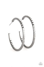 Load image into Gallery viewer, Paparazzi "Comin' Into Money!" Black Earrings Paparazzi Jewelry
