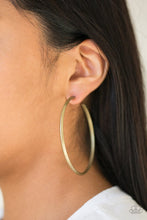 Load image into Gallery viewer, Paparazzi 5th Avenue Attitude - Brass Earrings

