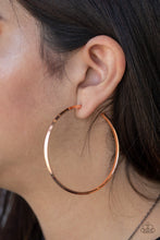 Load image into Gallery viewer, Paparazzi 5th Avenue Attitude - Copper Earrings
