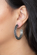 Load image into Gallery viewer, Paparazzi Retro Reverberation - Silver Earrings
