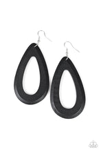 Load image into Gallery viewer, Paparazzi VINTAGE VAULT "Malibu Mimosas" Black Earrings Paparazzi Jewelry

