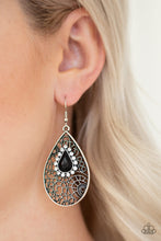 Load image into Gallery viewer, Paparazzi Modern Monte Carlo - Black Earrings
