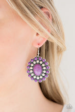 Load image into Gallery viewer, Paparazzi Stone Solstice - Purple Earrings
