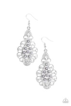 Load image into Gallery viewer, Paparazzi "Sprinkle On The Sparkle" Silver Earrings Paparazzi Jewelry

