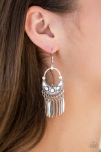 Load image into Gallery viewer, Paparazzi Cry Me A RIVIERA - White Earrings
