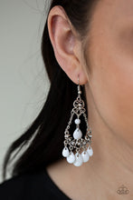 Load image into Gallery viewer, Paparazzi Malibu Sunset - White Earrings
