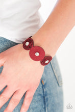 Load image into Gallery viewer, Paparazzi Poppin Popstar - Red Bracelet

