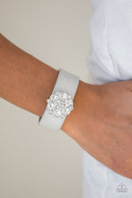 Load image into Gallery viewer, Paparazzi "Show-Stopper" Silver Wrap Bracelet Paparazzi Jewelry
