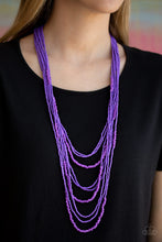 Load image into Gallery viewer, Paparazzi Totally Tonga - Purple Necklace
