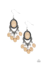 Load image into Gallery viewer, Paparazzi "Southern Sandstone" Brown Earrings Paparazzi Jewelry
