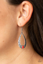 Load image into Gallery viewer, Paparazzi Colorfully Charismatic - Red Earrings
