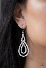 Load image into Gallery viewer, Paparazzi Sassy Sophistication - White Earrings
