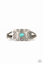 Load image into Gallery viewer, Paparazzi "BIG House On The Prairie" Blue Bracelet Paparazzi Jewelry
