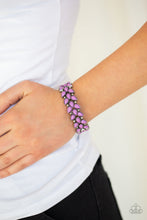 Load image into Gallery viewer, Paparazzi Vintage Venture - Purple Bracelet
