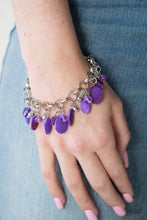 Load image into Gallery viewer, Paparazzi Seashore Sailing - Purple Bracelet
