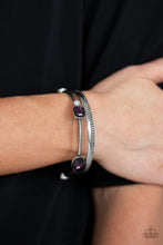 Load image into Gallery viewer, Paparazzi City Slicker Sleek - Purple Bracelet
