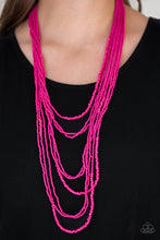 Load image into Gallery viewer, Paparazzi Totally Tonga - Pink Necklace
