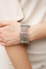 Load image into Gallery viewer, Paparazzi Fancy Fashionista - Silver Bracelet
