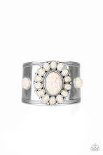 Load image into Gallery viewer, Paparazzi "Room To Roam" White Bracelet Paparazzi Jewelry
