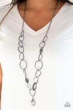 Load image into Gallery viewer, Paparazzi Metro Nouveau - Black Lanyard
