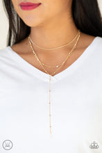 Load image into Gallery viewer, Paparazzi Think Like A Minimalist - Gold Necklace
