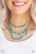 Load image into Gallery viewer, Paparazzi Eco Goddess - Blue Necklace
