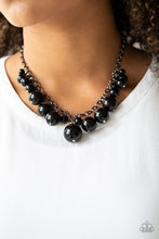 Load image into Gallery viewer, Paparazzi Broadway Belle - Black Necklace
