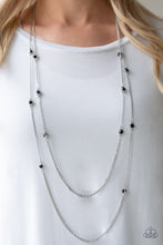 Load image into Gallery viewer, Paparazzi Sparkle Of The Day - Black Necklace
