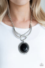 Load image into Gallery viewer, Paparazzi Divide and RULER - Black Necklace
