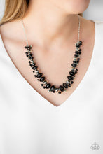 Load image into Gallery viewer, Paparazzi BRAGs To Riches - Black Necklace
