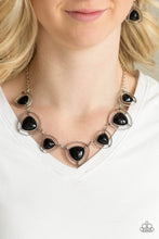 Load image into Gallery viewer, Paparazzi Make A Point - Black Necklace
