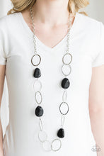 Load image into Gallery viewer, Paparazzi Modern Day Malibu - Black Necklace
