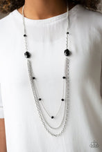 Load image into Gallery viewer, Paparazzi Dare To Dazzle - Black Necklace
