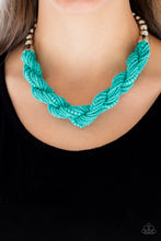 Load image into Gallery viewer, Paparazzi Savannah Surfin - Blue Necklace
