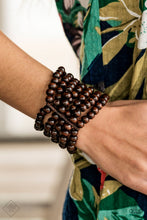 Load image into Gallery viewer, Paparazzi Maui Mojito - Brown Bracelet
