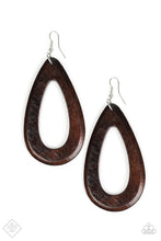 Load image into Gallery viewer, Paparazzi "Malibu Mimosas" FASHION FIX Brown Earrings Paparazzi Jewelry
