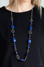 Load image into Gallery viewer, Paparazzi Shimmer Simmer - Blue Necklace
