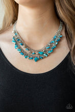 Load image into Gallery viewer, Paparazzi Pebble Pioneer - Blue Necklace
