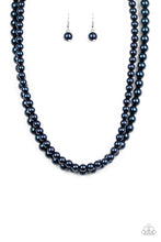 Load image into Gallery viewer, Paparazzi "Woman Of The Century" Blue Necklace &amp; Earring Set Paparazzi Jewelry
